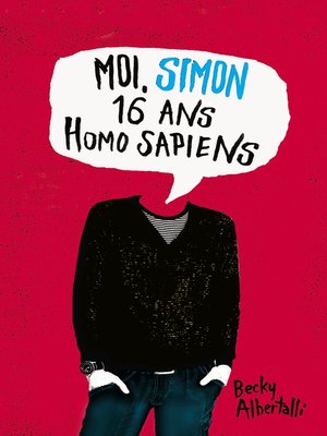 cover image of Moi, Simon, 16 ans, Homo Sapiens